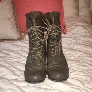 Steve Madden combat boots